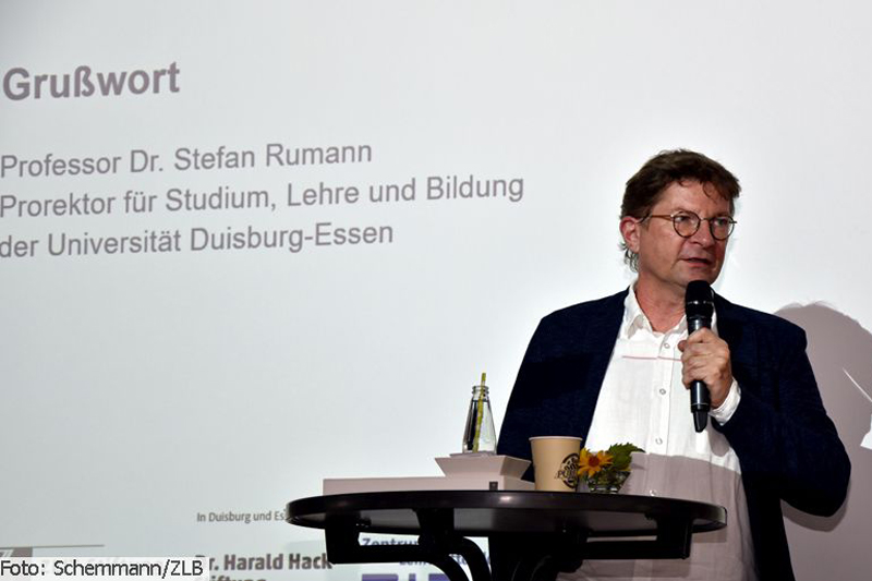Grußwort von Professor Dr. Stefan Rumann bei der Auftaktveranstaltung WEICHENSTELLUNG